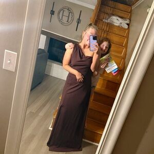Elegant Cabernet Bridesmaids Dress NWT
